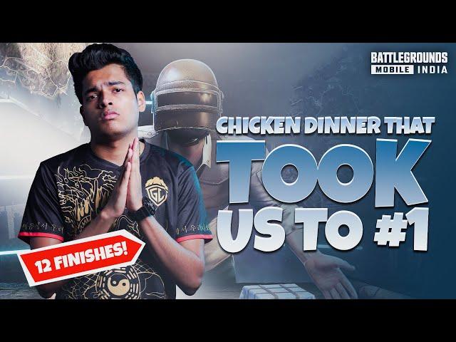 12FINISHES WITH CHICKEN DINNER  | TOURNAMENT |BGMI