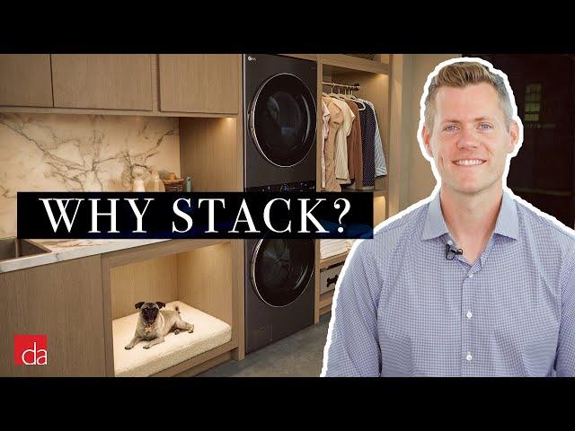 Pros & Cons of Stackable Washers and Dryers