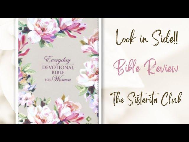 Everyday Devotional Bible For Women Flip Through!