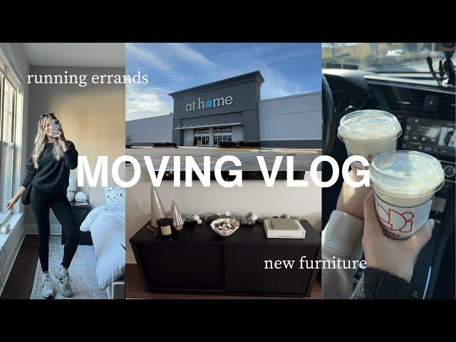 MOVING VLOG: new furniture, running errands + getting settled in charleston | maddie cidlik