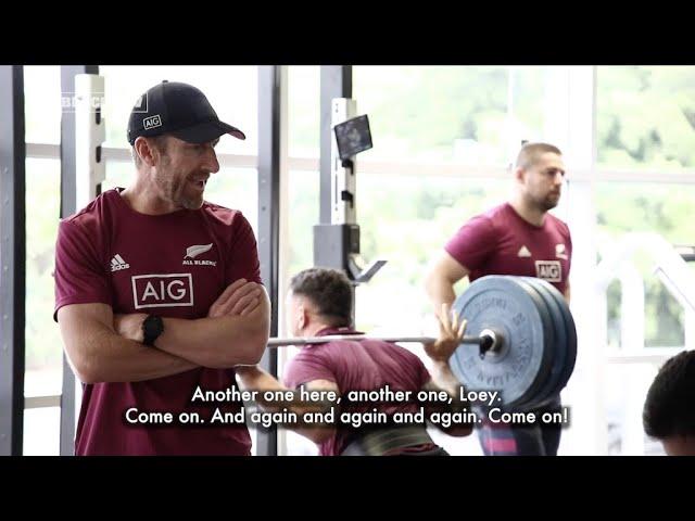 Inside an All Blacks Gym Session