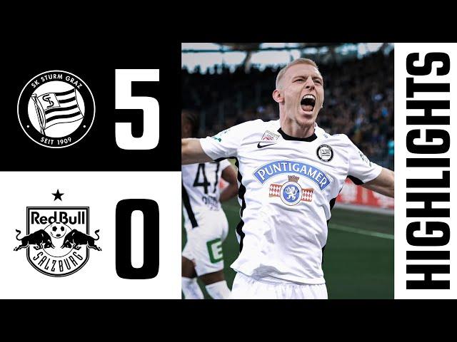 HIGHLIGHTS | SK Sturm Graz vs. FC Salzburg | 9. Runde