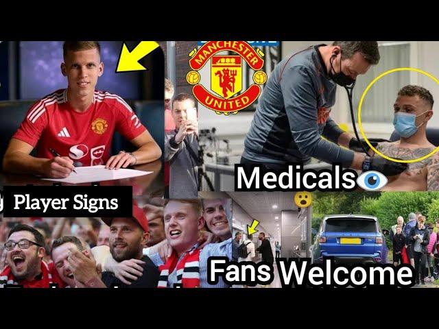 1st signing arrived for medicals DONE DEAL  Man United January transfer confirmed|Man United News