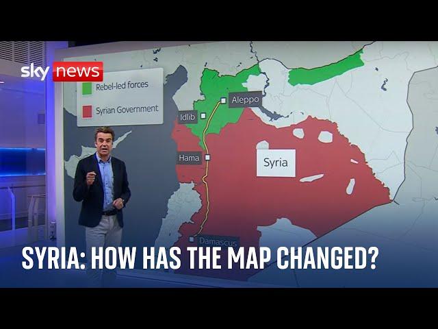 How much land have Syrian rebels captured?