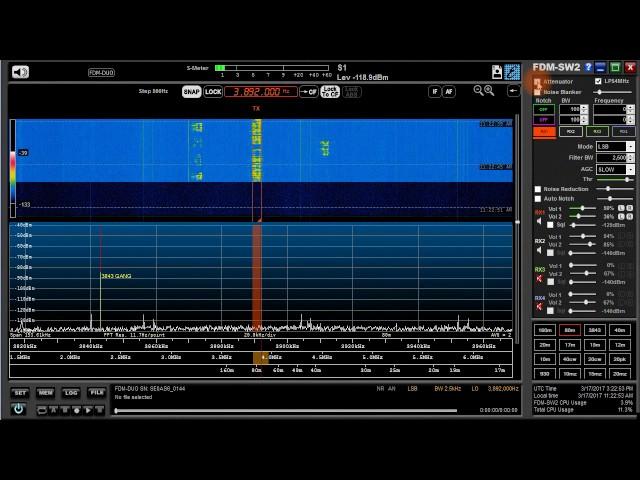 Elad FDM DUO SDR HF+6m Transceiver Pt2 SW2 Introduction by W8KFJ