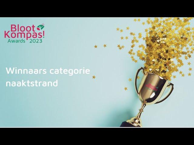 BlootKompas! Award WINNAAR categorie naaktstrand 2023