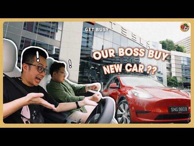 Our Boss Bought A Brand New Tesla??!! | Get Busy Ep 41