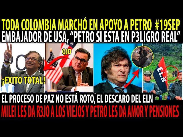 LOS COLOMBIANOS LE CUMPLIERON A PETRO