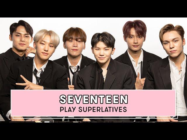 Seventeen Reveals Who is the Biggest Flirt, the Best Singer, and More | Superlatives | Seventeen