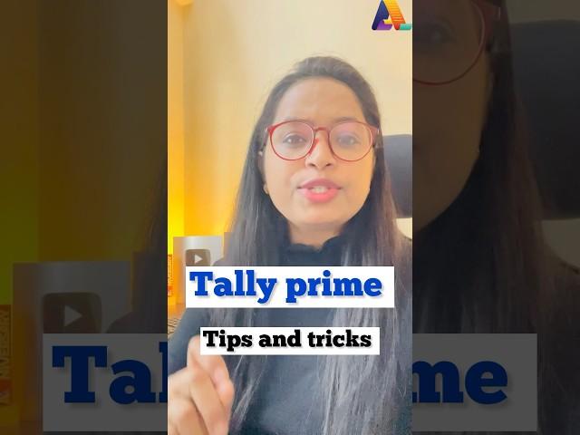 Tally prime tips and tricks #shorts