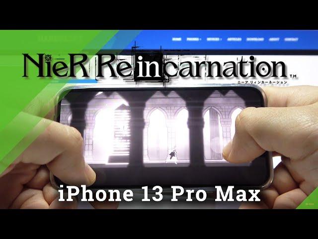 iPhone 13 Mini NieR Reincarnation FPS Test - Gameplay & Performance Checkup