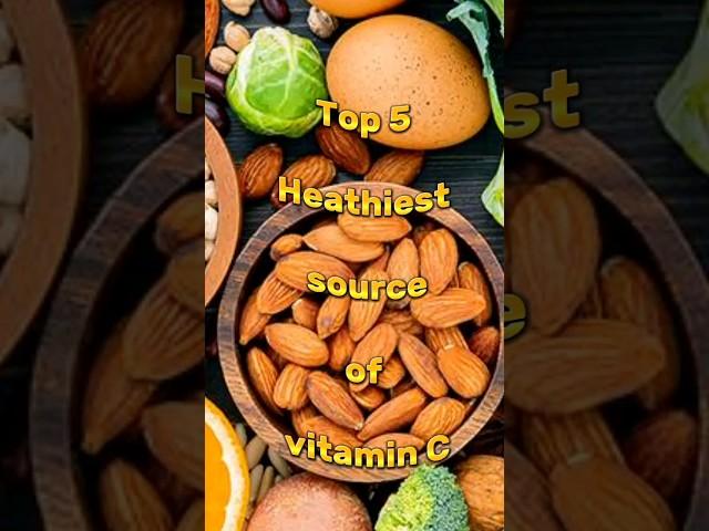 Top 5 healthiest source of vitamin C#shorts #shortvideo #factvideo #healthyfood