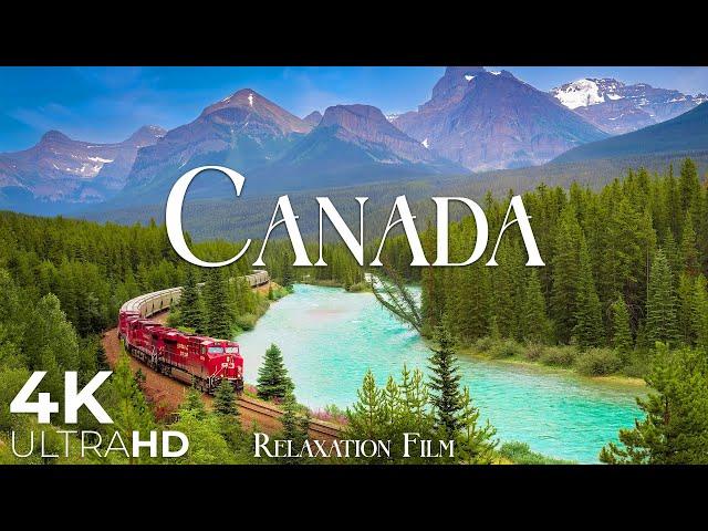 Canada 4K - A Grand Journey Through the North | Relaxation Film Ultra HD