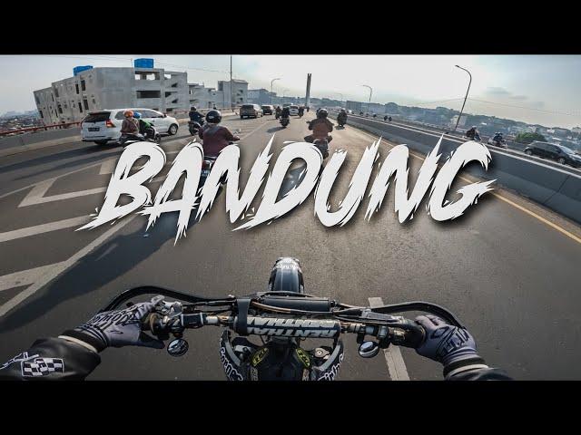 NYORIDE MUTER MUTER BANDUNG PAKE KLX HEDON BORE UP 450CC!! #supermoto #bandung #motovlog