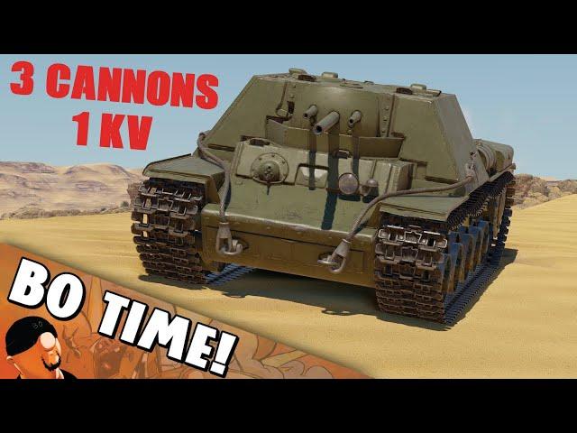 The Triple Barrel Tank Destroyer? New Event Tank! - KV-7 (U-13)