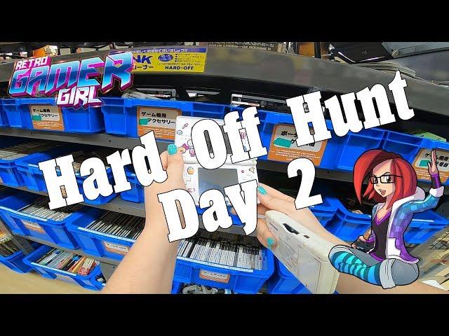 Hard Off Retro Game Hunting Day 2 Japan VLOG | Retro Gamer Girl