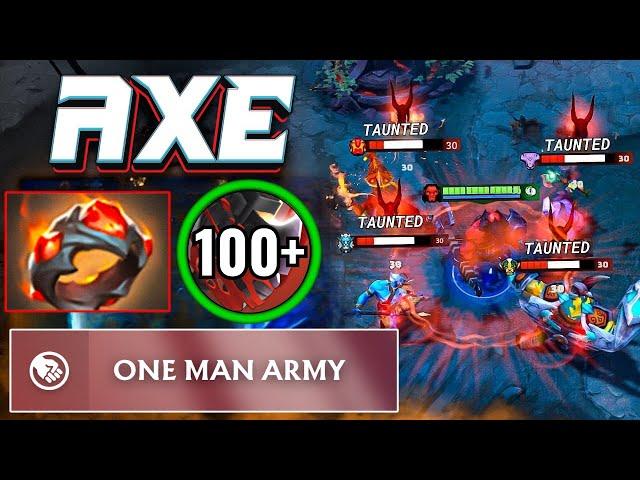 WTF 101 Stacks Culling Blade AXE One Man Army 61Kills Giant Ring Dota 2