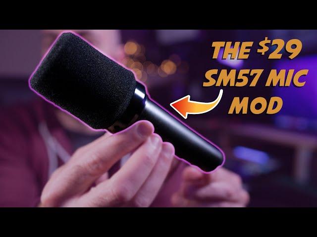 An SM57 Mic Mod That ACTUALLY WORKS