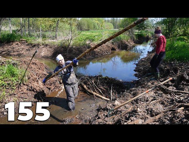 The Sound Of Water And Birds Singing - Manual Beaver Dam Removal No.155