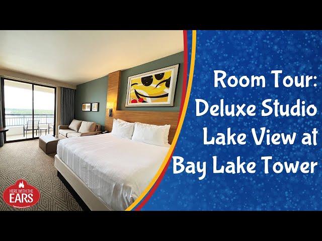 Bay Lake Tower - Deluxe Studio Lake View - Room Tour