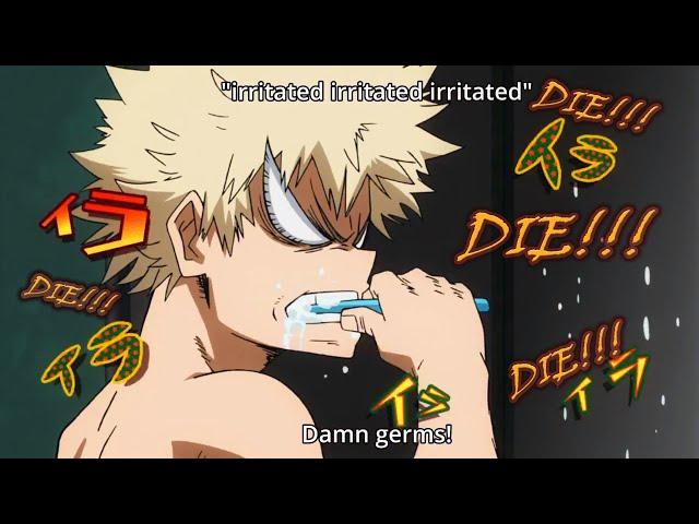 Bakugo being explosively petty | My Hero Academia