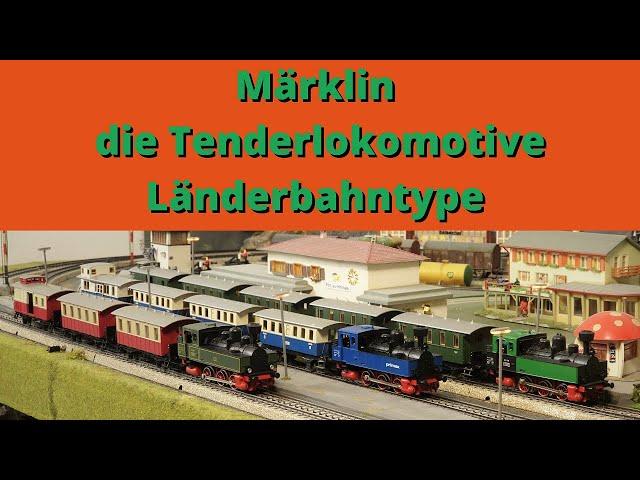 Märklin klein aber fein, die Tenderlok 3087 / 3090