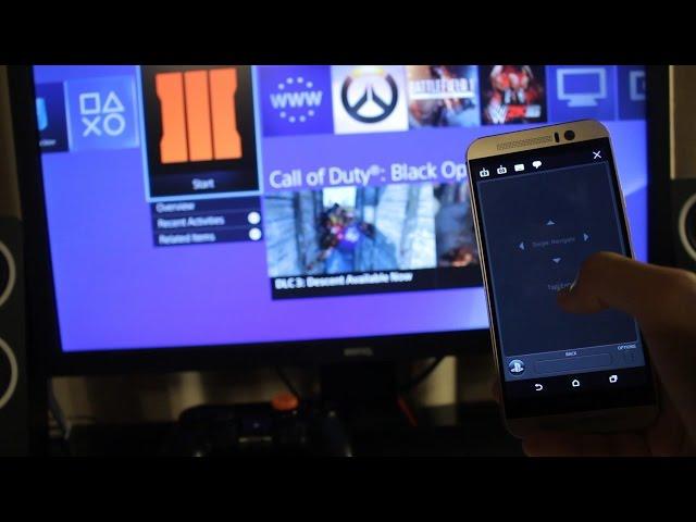 How to Control Your PS4 with your Phone/Tablet (EASY TUTORIAL)