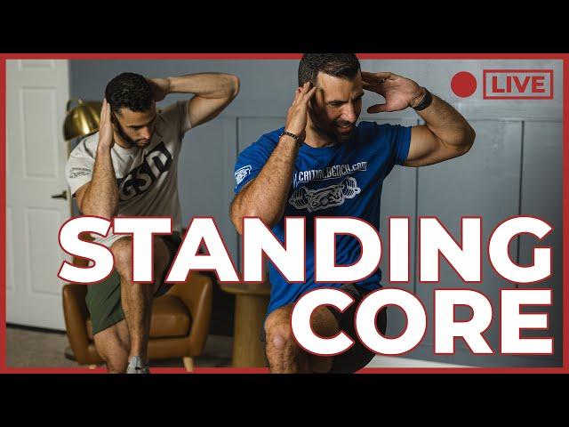 Quick Standing Core Training with Coach Brady