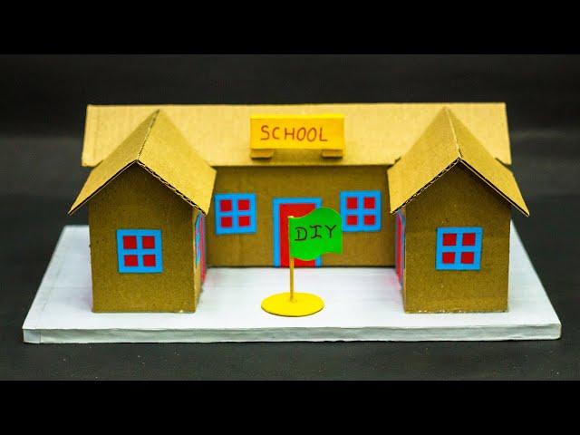 cardboard School Model | School Model