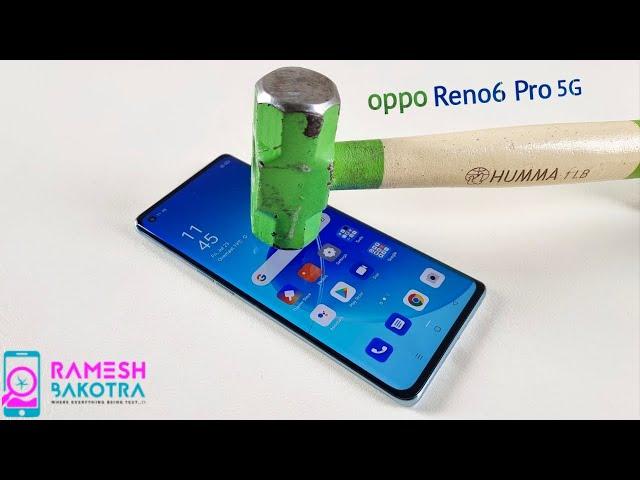 Oppo Reno 6 Pro 5G Screen Scratch Test