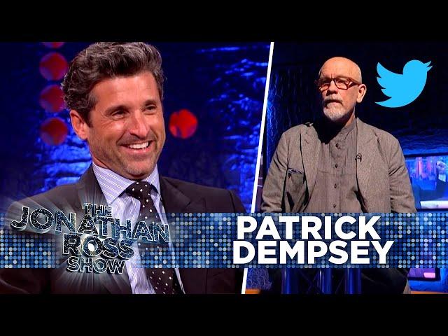John Malkovich Reads Grey's Anatomy Tweets To Patrick Dempsey | The Jonathan Ross Show