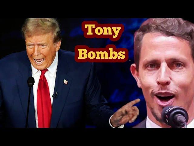 Tony Hinchcliffe BOMBS At Trump Rally!!!