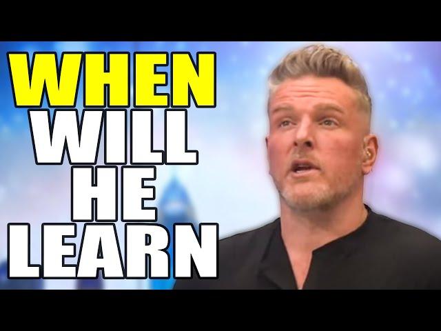 Pat McAfee Just Made a MASSIVE Mistake