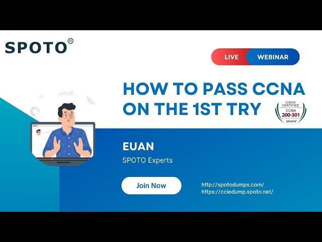 Free Webinar | How to pass CCNA on the 1st try in 2022?