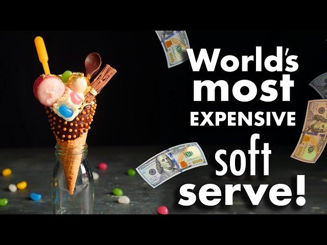 4-hour Billionaire's £99 Soft Serve Challenge!  How To Cook That Ann Reardon