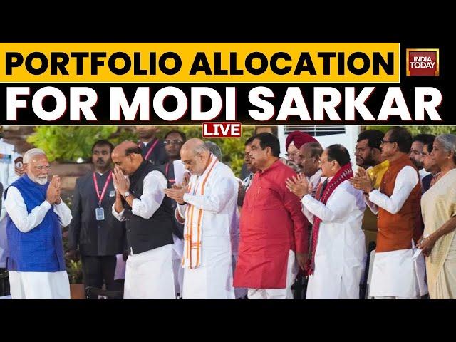 LIVE: NDA To Allocate Portfolio To Ministers | NDA Cabinet Meeting News LIVE | India Today LIVE