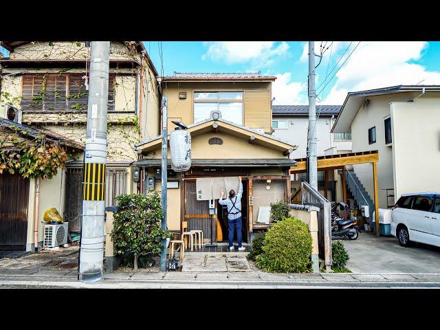 A Day in a Popular Soba Restaurant Busy With Regular Customers in Kyoto丨Japanese Street Food