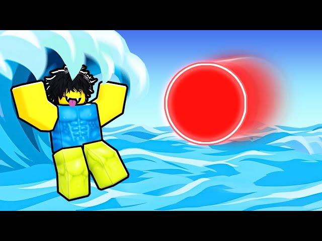 Surviving TSUNAMI EVENT In Roblox Blade Ball