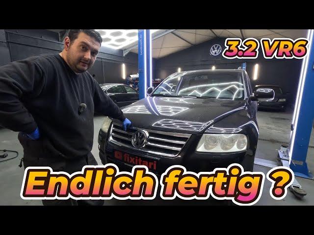 Installing the 3.2L VR6 engine in the VW Touareg! Will it run?