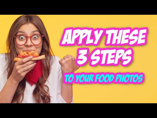 Affinity Photo Tutorial ELEVATE your Food Photos as a PRO in 3 easy steps so they look SUPER tasty