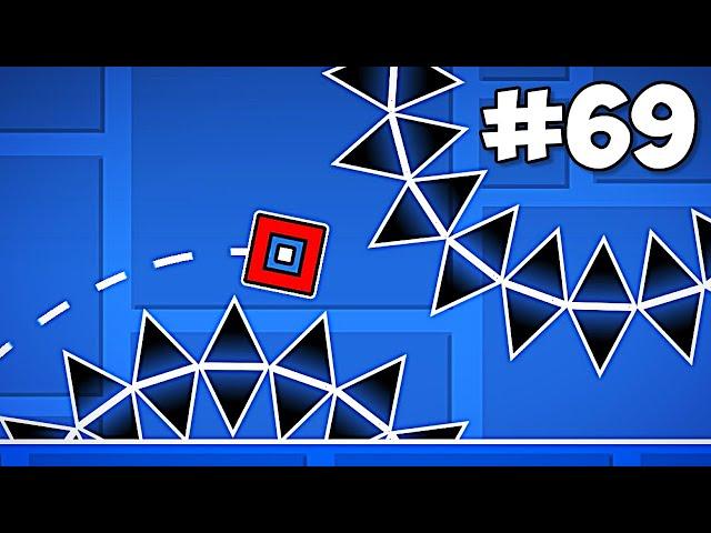 Playing 100 Of The Hardest Levels In Geometry Dash