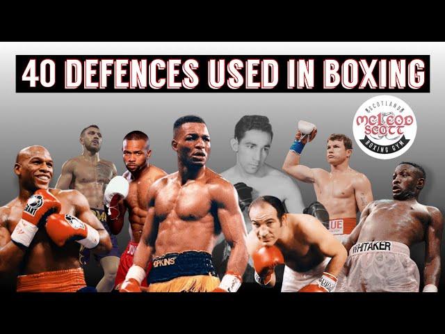 40 Defences Used in Boxing || How to Defend | McLeod Scott Boxing