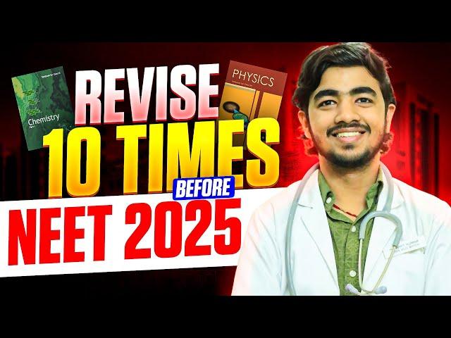 How I revised Whole Syllabus 10 times before NEET - Don't share this!