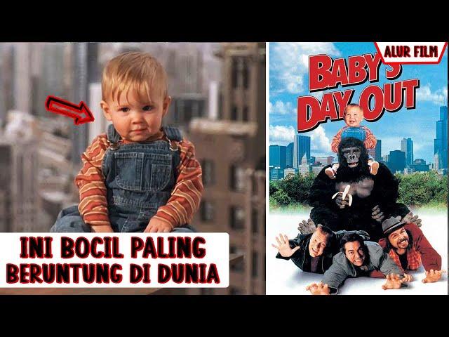 Tiga Penjahat vs Satu Bayi Lucu nan Imut dan Menggemaskan | Ceritain Film Baby's D4y Out (1994)