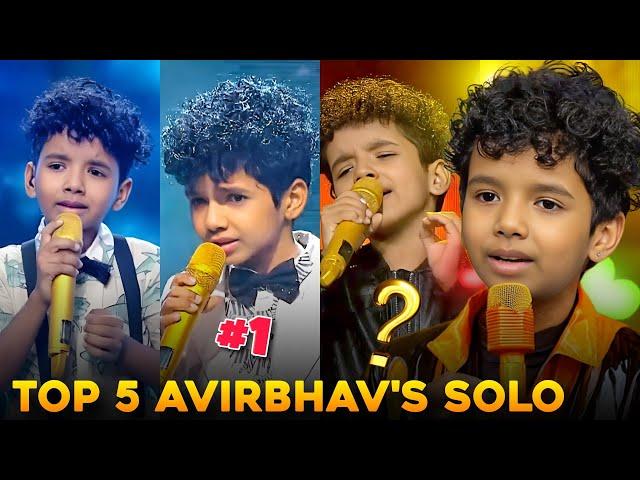 Top 5 Avirbhav's Solo Performance Ranked | Reaction/Review