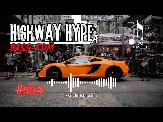 Highway Hype æ  Bass Boosted Best of EDM  instrumental  Car - House - Party  AI Music