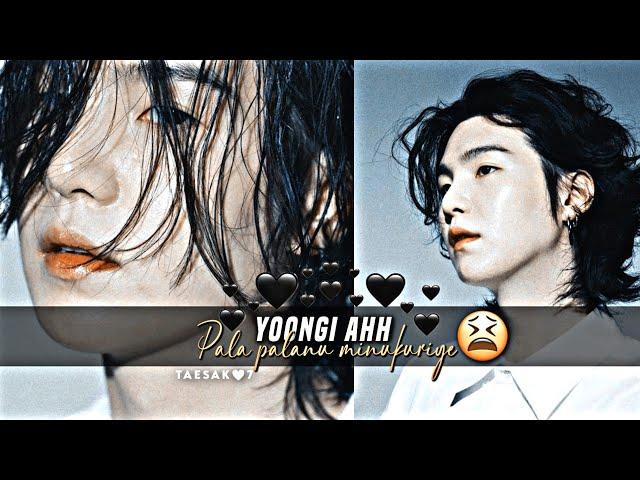 Nee jollikira bright-ah Yoongiiiiiii his long hairbts Suga tamil editTaesak7