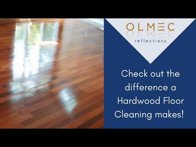 Gorgeous Hardwood Floors after a Good Cleaning