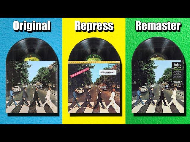 EXPLAINED: Original Pressing | Repressing | Remaster