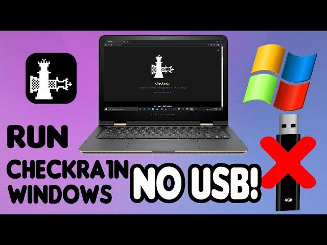 Jailbreak iOS 13 WINDOWS EASY *NO USB FlashDrive* (Checkra1n Windows) (iOS 12.3 - 13.5)